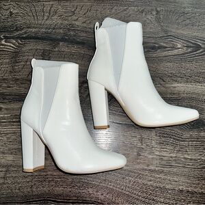 White boots